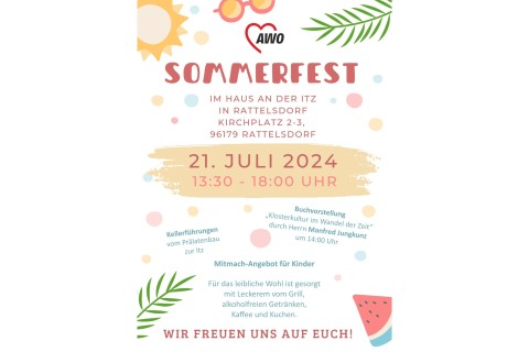 Sommerfest im AWO-Wohnheim